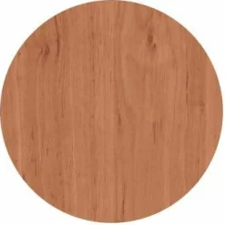 HPL-Premium Runde Tischplatte Erle Goldrot, ø 60 cm, Stärke: 2,2 cm