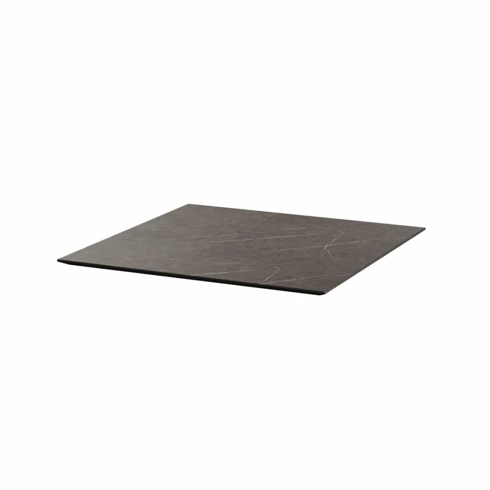 HPL Tischplatte Midnight Marble 70x70 cm