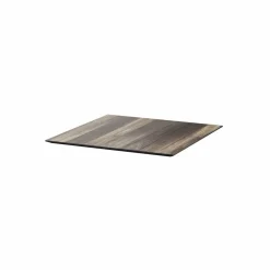 HPL Tischplatte Tropical Wood 70x70cm