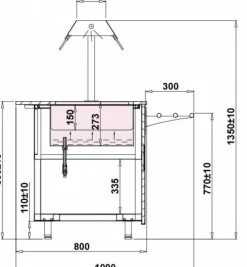 IGLOO Bainmarie Buffet ML06 Gastroline Open 1.5, Länge 1500mm