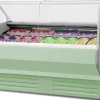 IGLOO Eisvitrine Eistheke Wojtek 1.0W für 8 Behälter, Breite 1050mm