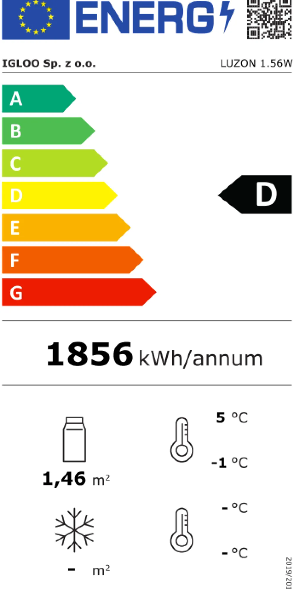 IGLOO Frischwarentheke Theben 1600 mm Umluftkühlung