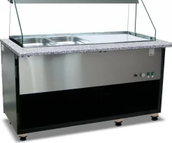 IGLOO GASTROLINE 2.0 Bain-Marie Heiße Theke für 5x GN 1/1, Breite 2000mm