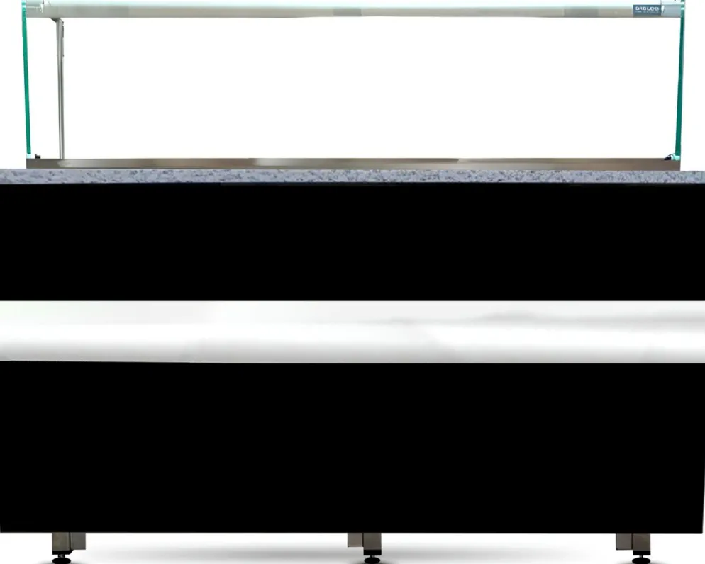 IGLOO GASTROLINE 1.0 Bain-Marie Heiße Theke, 1000mm für 2x GN 1/1 + 1x GN 2/4