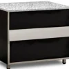 IGLOO Gastroline Kassentisch schwarz, 800x800x850 mm