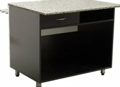 IGLOO Gastroline Kassentisch schwarz, 500x800x850 mm