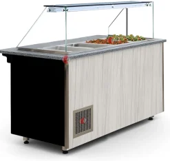 IGLOO Gastroline Kühltheke Salattheke ML07, Länge 1500mm