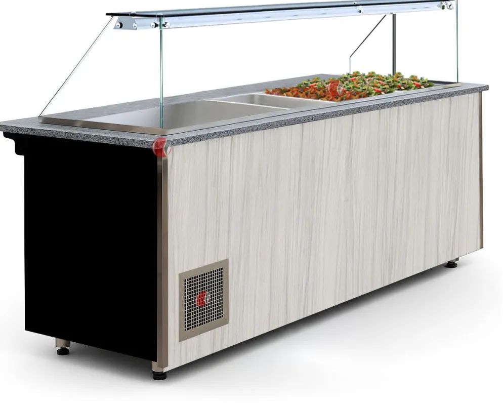 IGLOO Gastroline Kühltheke Salattheke ML07, Länge 2500mm
