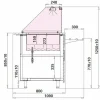 IGLOO Gastroline 2.0 Premium ML06 Bainmarie für 5x GN 1/1, Breite 2000mm