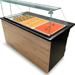 IGLOO Gastroline 1.5 Premium ML09 Bainmarie für 4x GN 1/1, Breite 1500mm