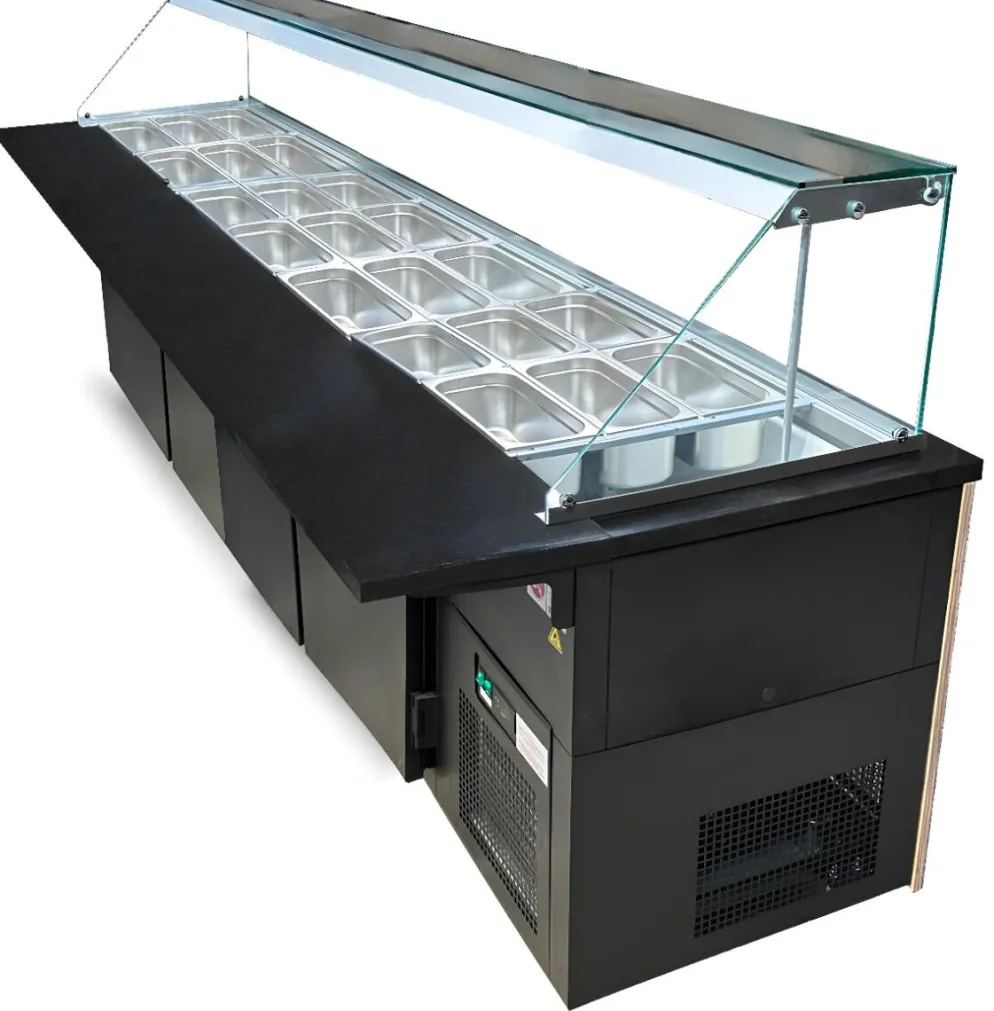 IGLOO Gastroline 2.5 Premium ML09 Kühltheke, Länge 2500mm