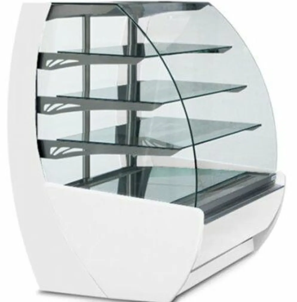 IGLOO Kuchentheke Konditoreitheke KAMELEO 0.9 weiß, Umluft, Breite 1005mm