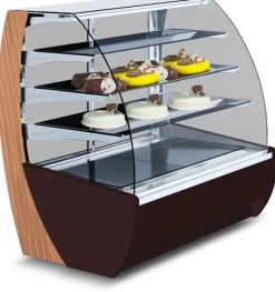 IGLOO Kuchentheke Konditoreitheke KAMELEO 0.6, Umluft, Breite 705mm
