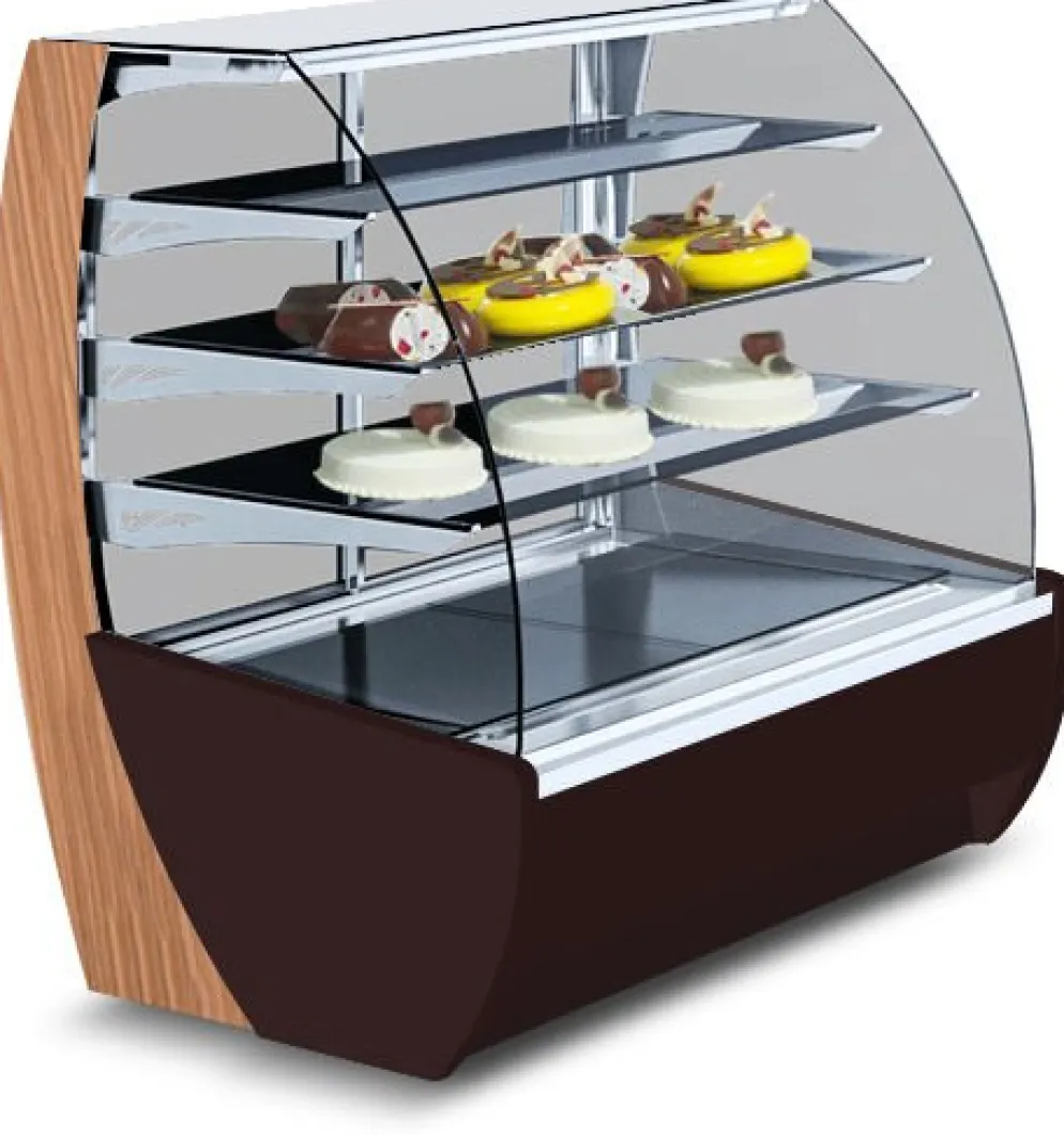 IGLOO Kuchentheke Konditoreitheke KAMELEO 0.6, Umluft, Breite 705mm