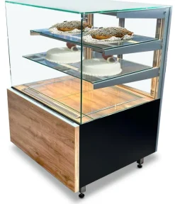IGLOO Kuchentheke Kuchenvitrine GASTROLINE CUBE 0.9W ML08, Breite 910mm