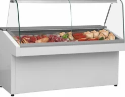 IGLOO Mehrzweckvitrine Basic 150 Plus mit Rückschiebescheiben 1500 mm, 0,29 kW