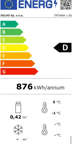IGLOO Mehrzweckvitrine Basic 100 Plus mit Rückschiebescheiben 990 mm, 0,28 kW