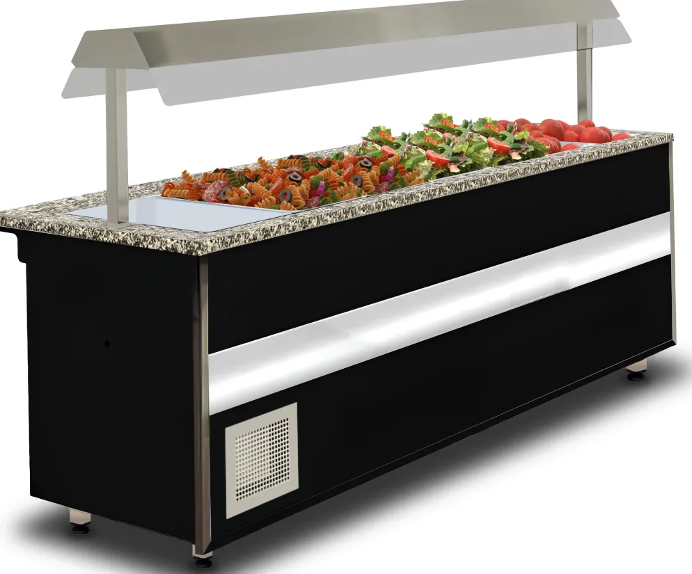 IGLOO Salatbar Buffetwagen Gastroline Open 1.5, Länge 1500mm