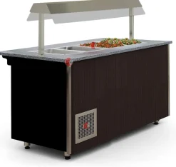 IGLOO Salatbar Buffetwagen Gastroline ML17 Open 1.5, Länge 1500mm