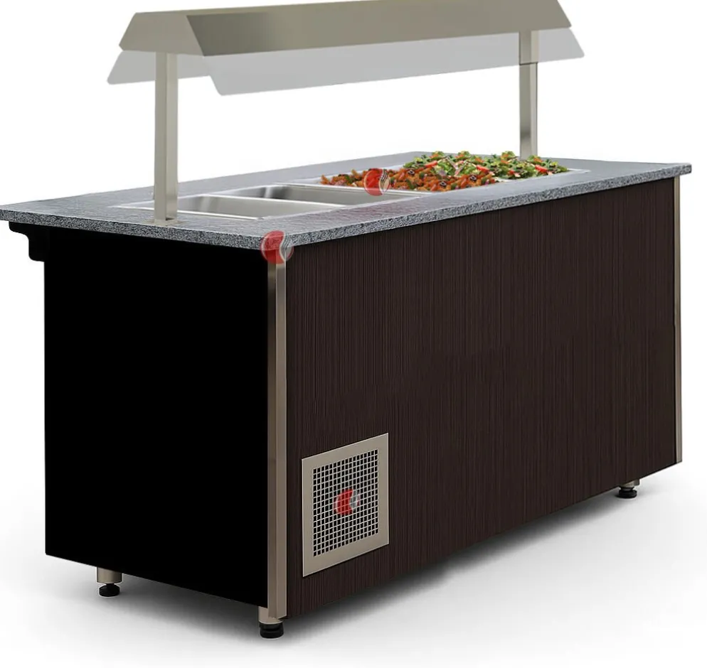IGLOO Salatbar Buffetwagen Gastroline ML17 Open 1.5, Länge 1500mm