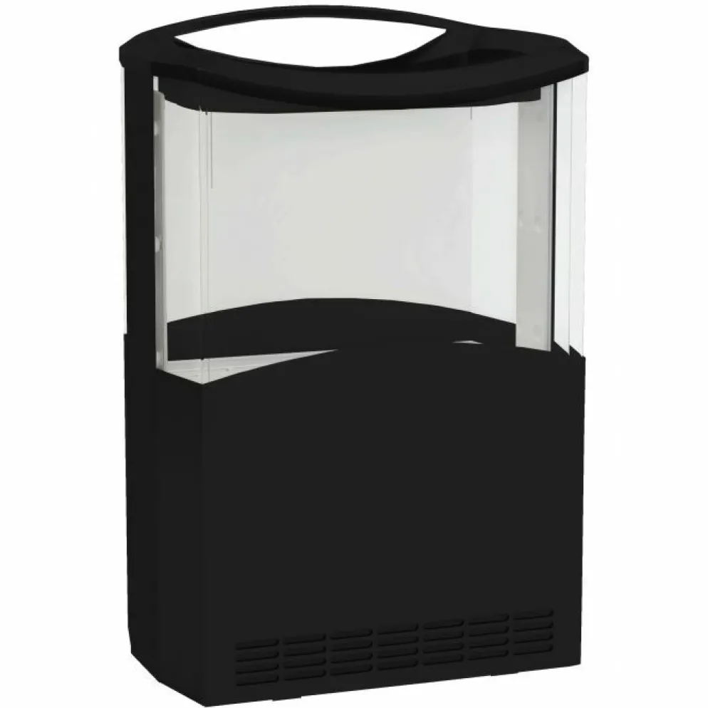 Impulskühler Getränkekühler Schwarz 110 L, 655x424x986mm