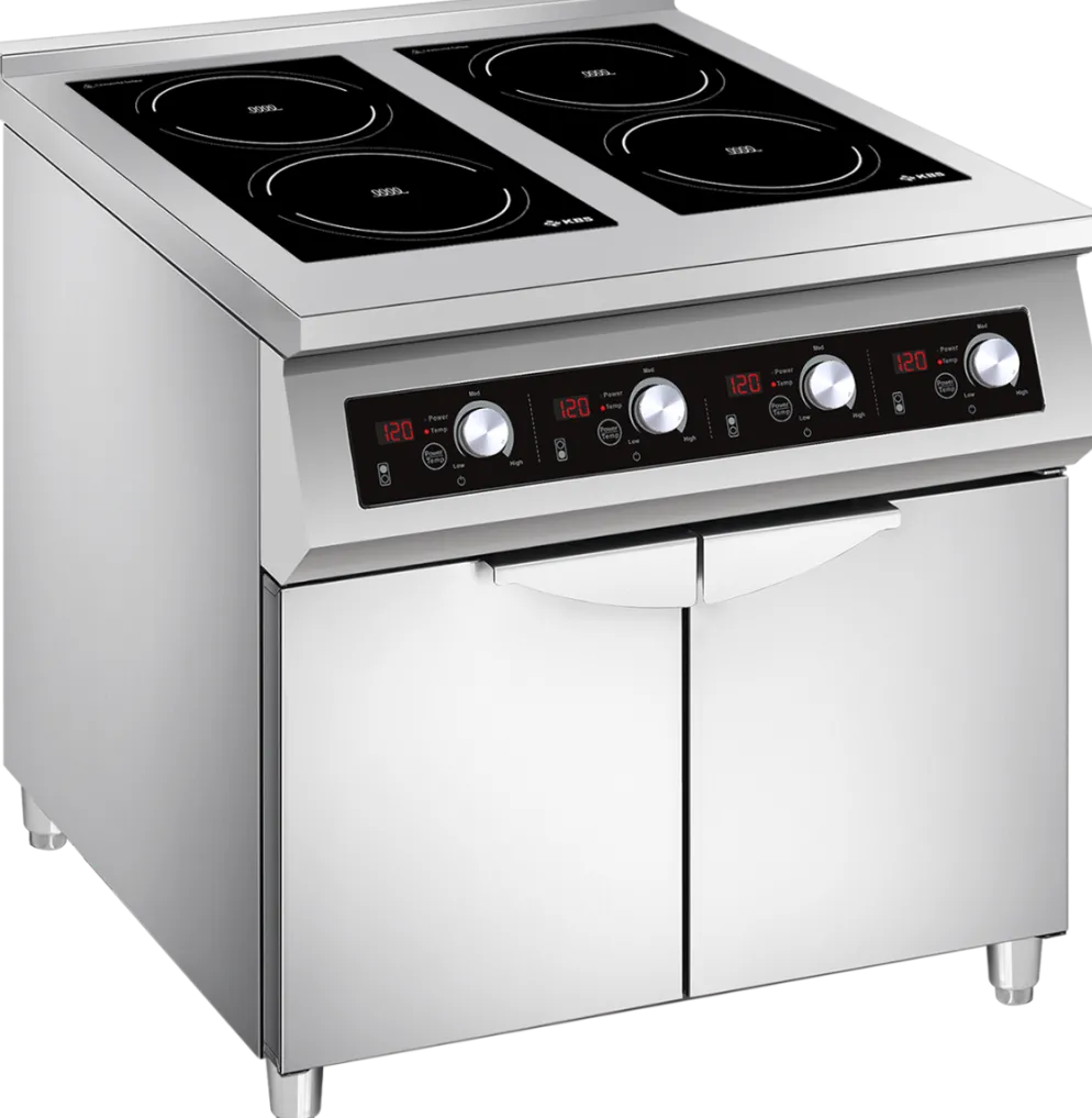 Induktionsherd 4 Kochzonen à 5 kW