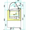 ISA Speiseeisvitrine Fiji 6 1214 mm