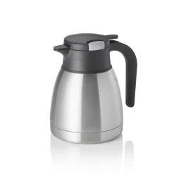Isolierkanne Skipper, 1,0 Liter, Ø 14 cm, Höhe 19 cm, doppelwandig, Chromnickelstahl