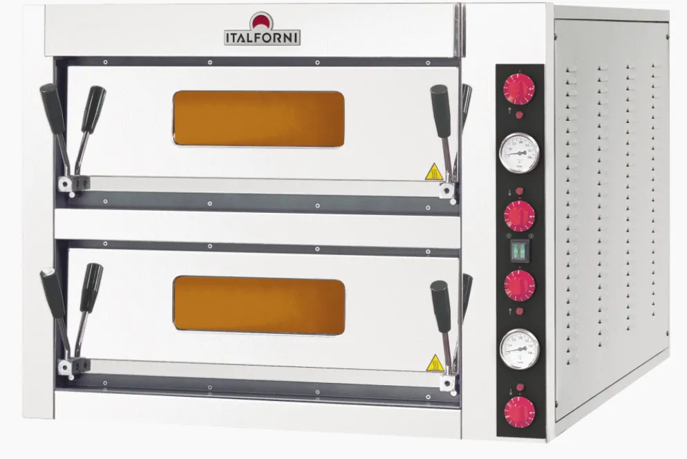 ITALFORNI Pizzaofen Allround für 6+6 ø32cm 13 kW