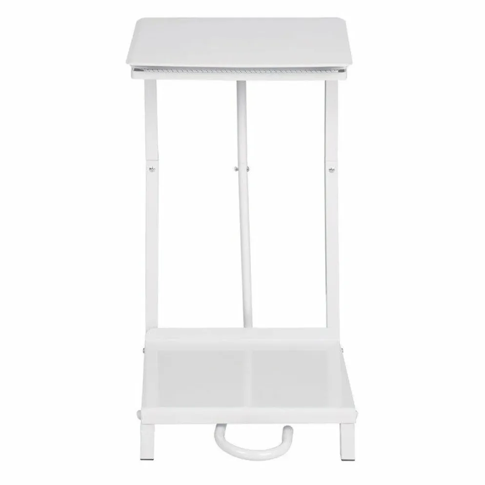 Jantex Abfallsackhalter weiß, 43x33x88 cm