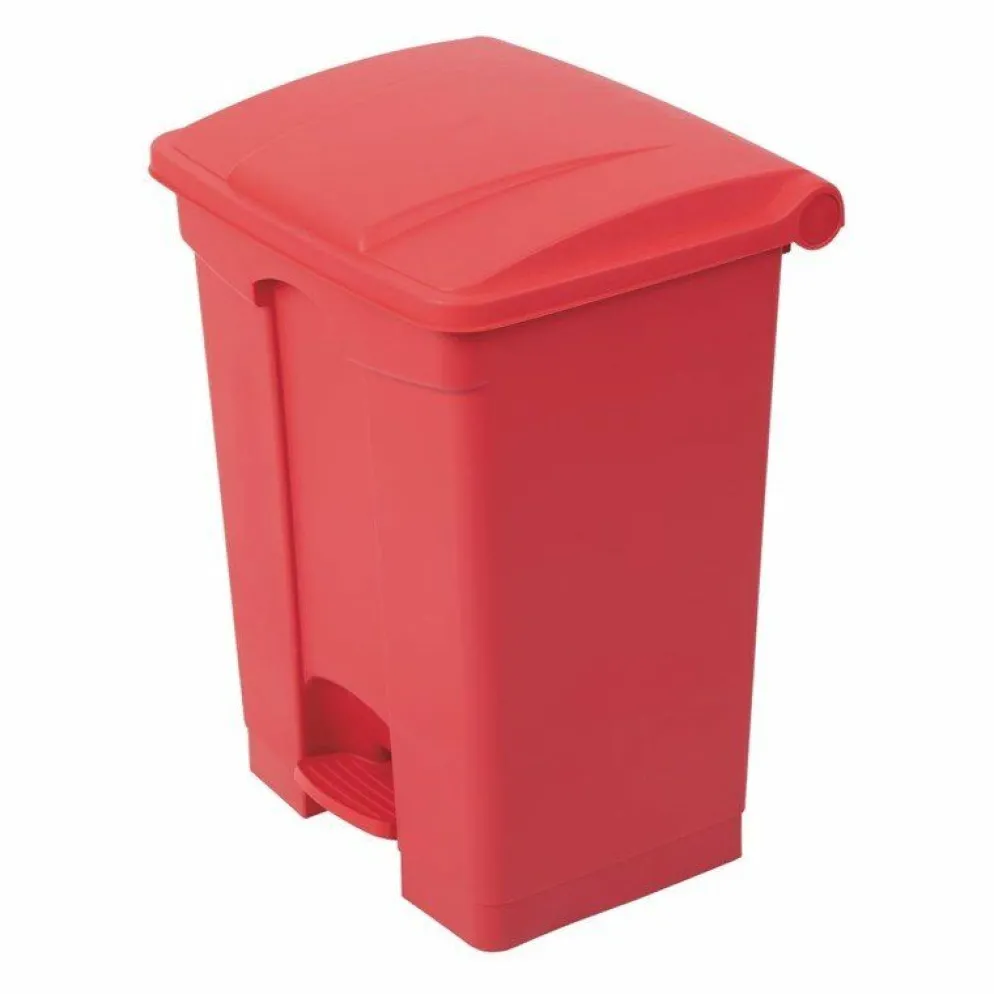Jantex Küchenpedaleimer rot 65L