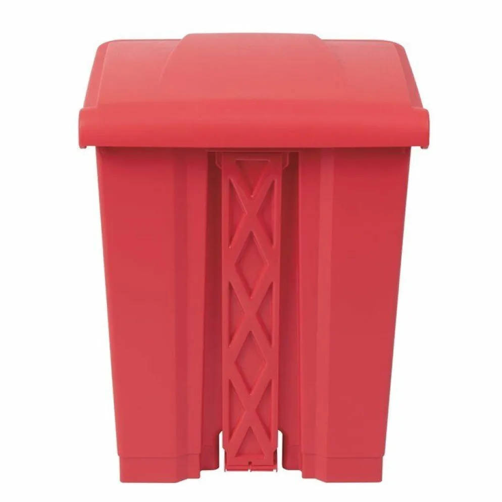 Jantex Küchenpedaleimer rot 65L