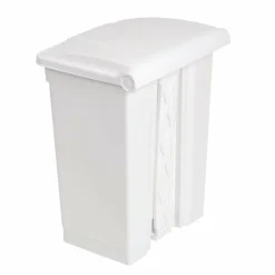 Jantex Küchenpedaleimer weiß 65L