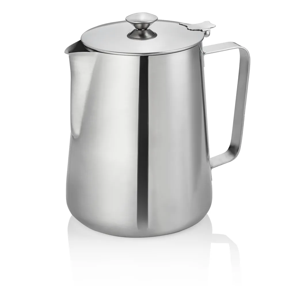 Kaffeekanne, 2 Liter, Ø 12 cm, Höhe 20 cm, Chromnickelstahl