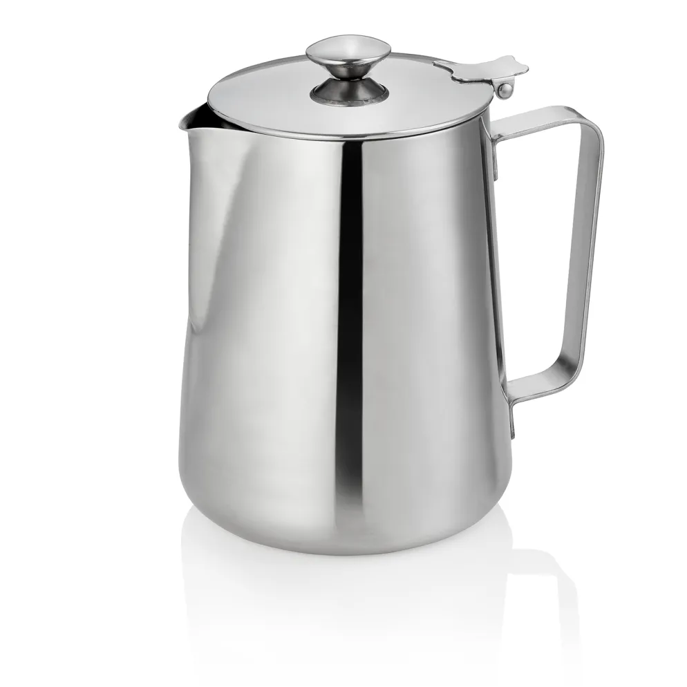 Kaffeekanne, 1,5 Liter, Ø 10 cm, Höhe 18 cm, Chromnickelstahl