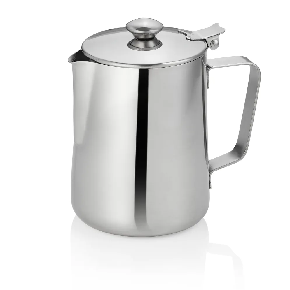 Kaffeekanne, 0,6 Liter, Ø 8 cm, Höhe 13 cm, Chromnickelstahl