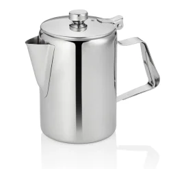Kaffeekanne, 0,6 Liter, Ø 8 cm, Höhe 14 cm, Chromnickelstahl