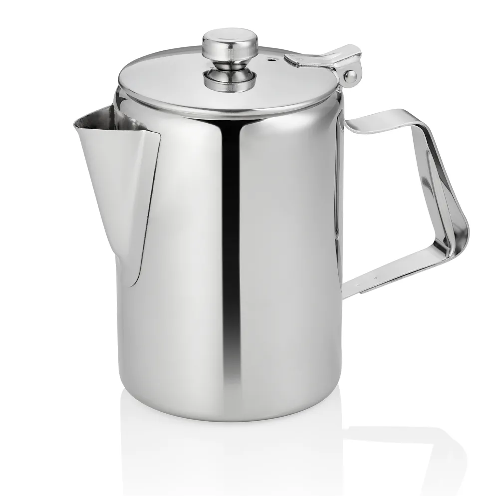 Kaffeekanne, 0,6 Liter, Ø 8 cm, Höhe 14 cm, Chromnickelstahl