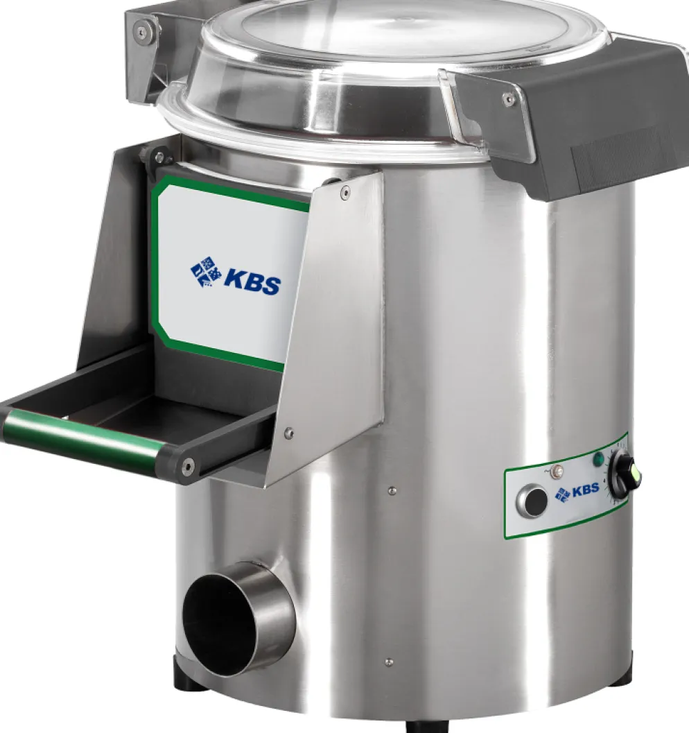 Kartoffelschälmaschine für 60 Kg/Std., Behälterkapazität 5 kg
