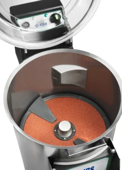 Kartoffelschälmaschine für 220 Kg/Std., Behälterkapazität 18 kg