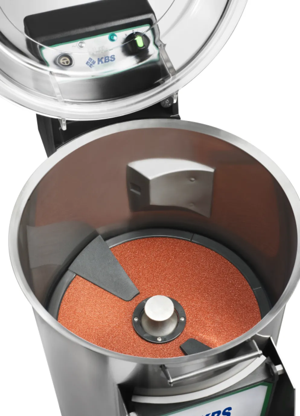 Kartoffelschälmaschine für 220 Kg/Std., Behälterkapazität 18 kg