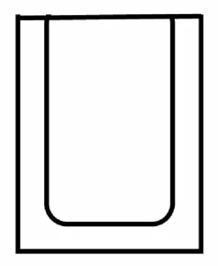 KBS Ablauftisch Breite 120cm mit Grundboden ohne Aufkantung