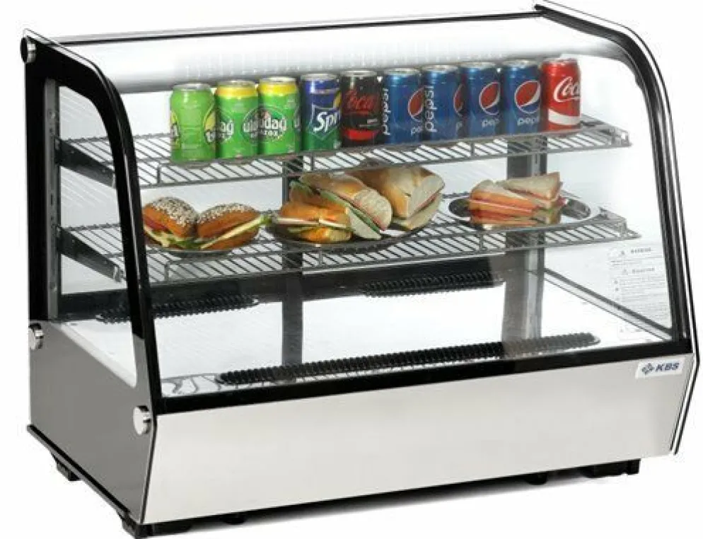 KBS Aufsatzkühlvitrine ASV 700 mit 2 Etagen, 702x568x686mm
