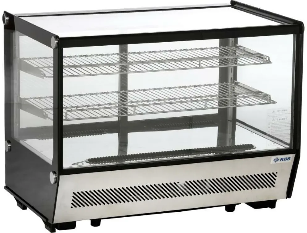 KBS Aufsatzkühlvitrine mit 2 Etagen, 230V, 880x566x680mm