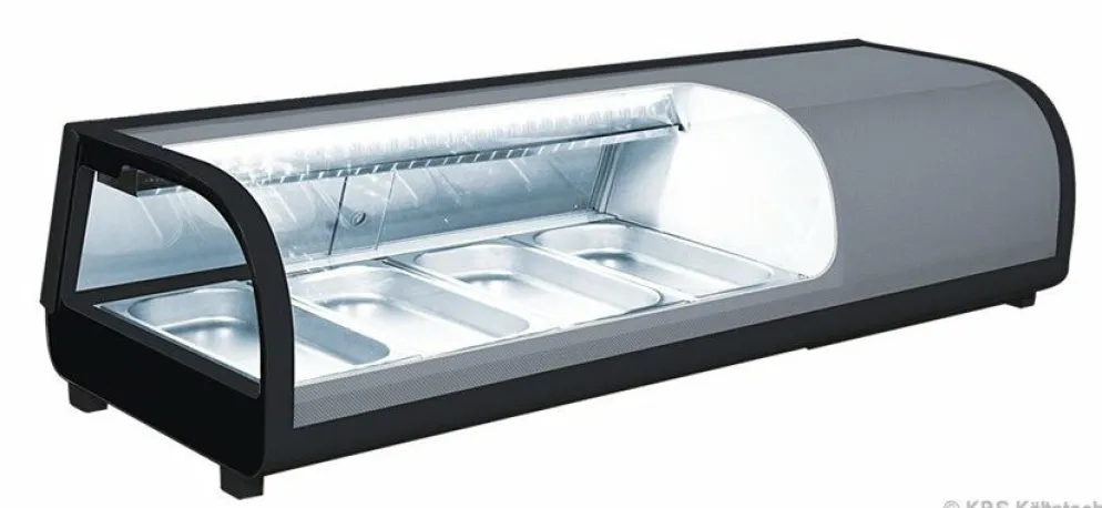 KBS Aufsatzvitrine Sushi 1200, 1177x420x265 mm