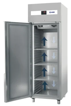 KBS Edelstahlkühlschrank KU 753, 610L, GN2/1