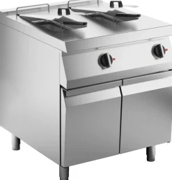 KBS Elektro-Fritteuse 2 Becken je 15 L, Standgerät 24kW
