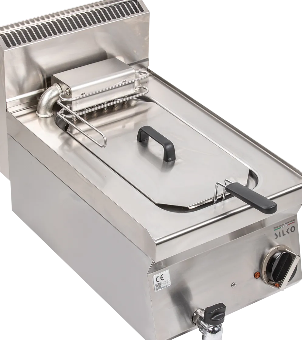 KBS Elektro Fritteuse 10 Liter, 1 Becken, 6kW
