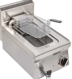 KBS Elektro Fritteuse 10 Liter, 1 Becken, 6kW