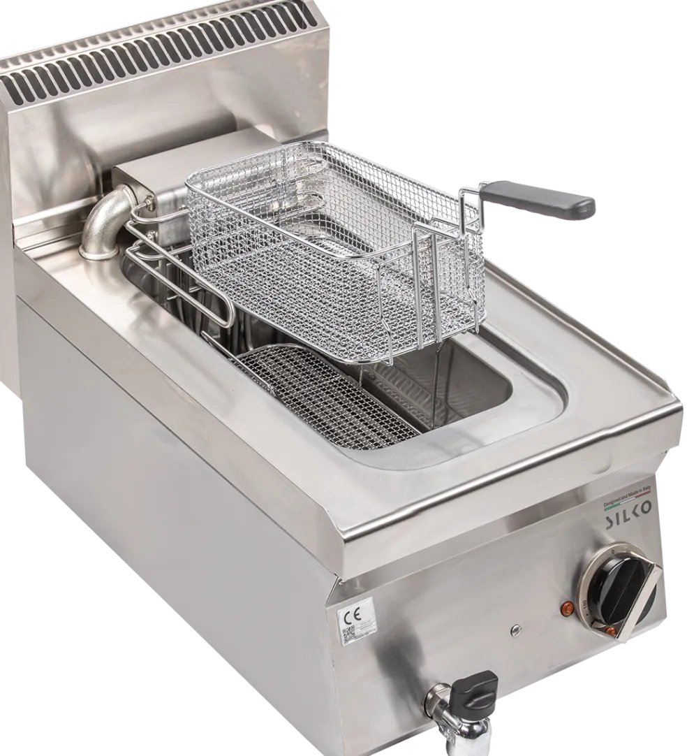 KBS Elektro Fritteuse 10 Liter, 1 Becken, 6kW